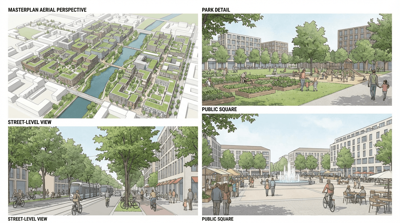 Reussir la presentation jury d'un concours d'urbanisme avec l'IA